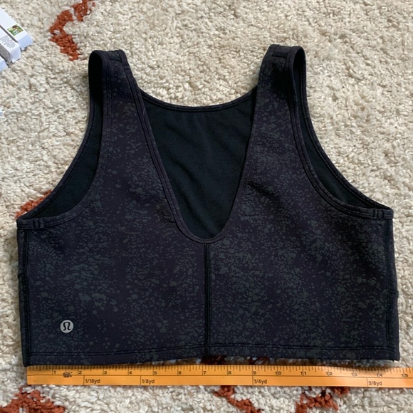 Lululemon X Peleton- Size 12 - Reflective- Energetic Edge Crop Top - Picture 10 of 14